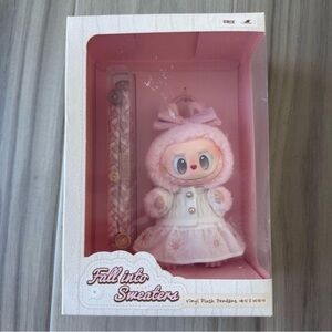 Fall into Sweaters Vinyl Plush Pendant - Pink